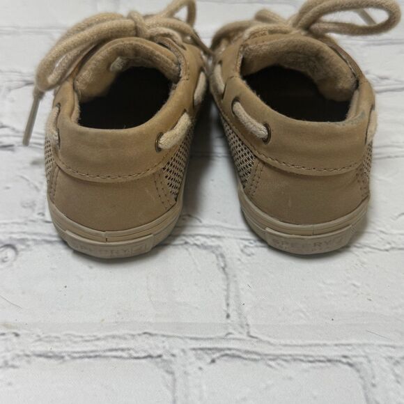 Sperry Intrepid Tan Toddler Boat Shoes - Picture 4 of 6